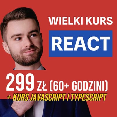 WIELKI KURS REACT W 2025 image