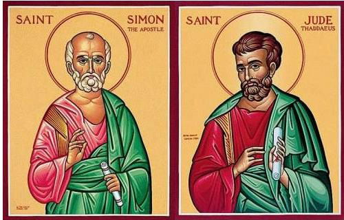 Celebrating Saints Simon and Jude, Apostles