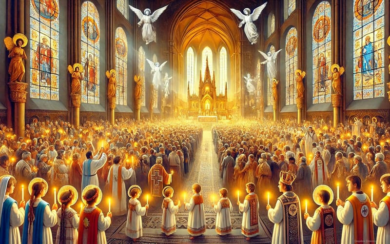 Celebrating the Great Multitude of Saints in Heaven