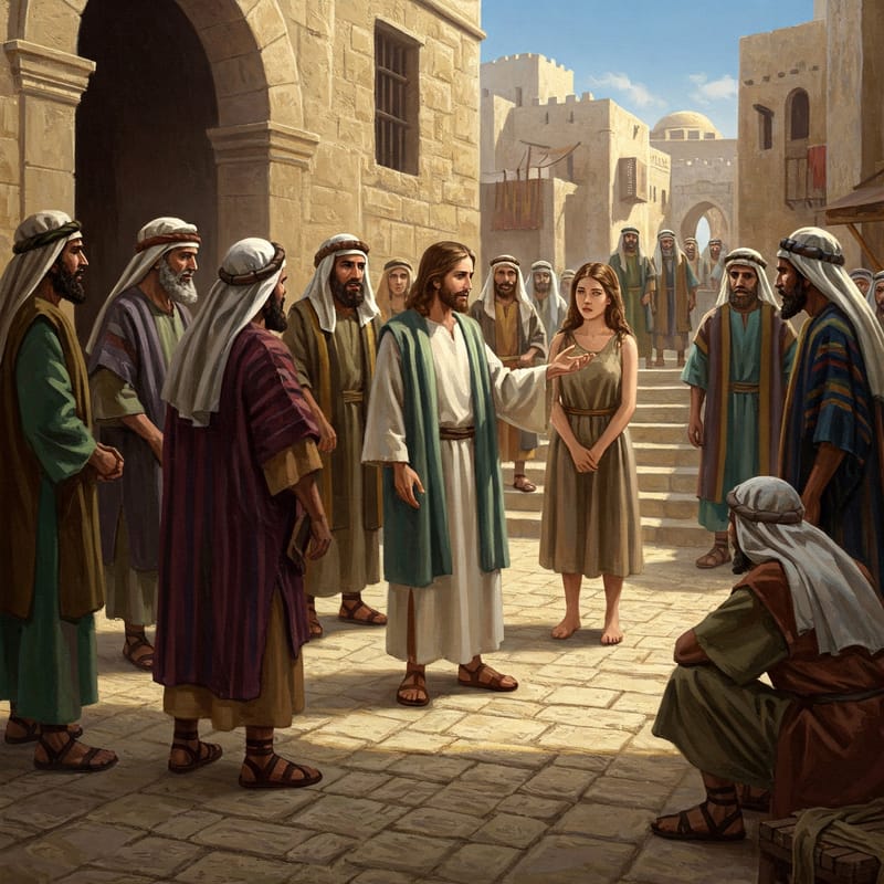 I Do Not Condemn You; Go and Sin No More