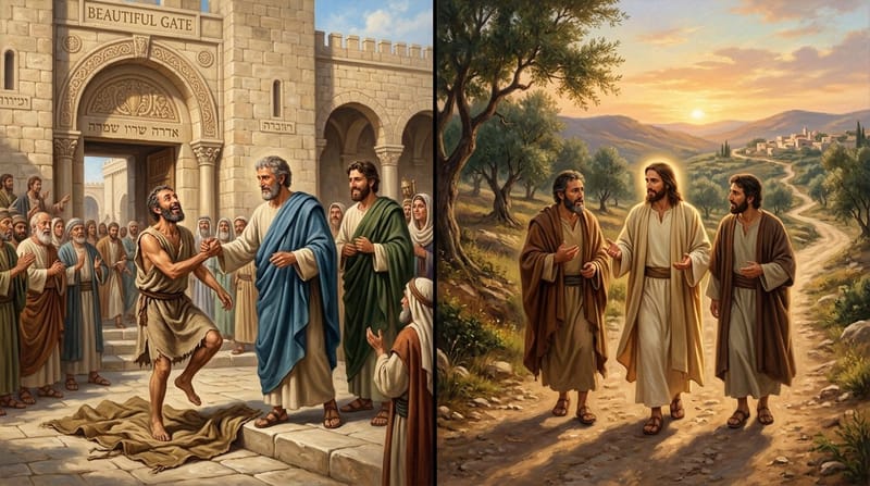 The Healing of The Paralytic and the Two Disciples