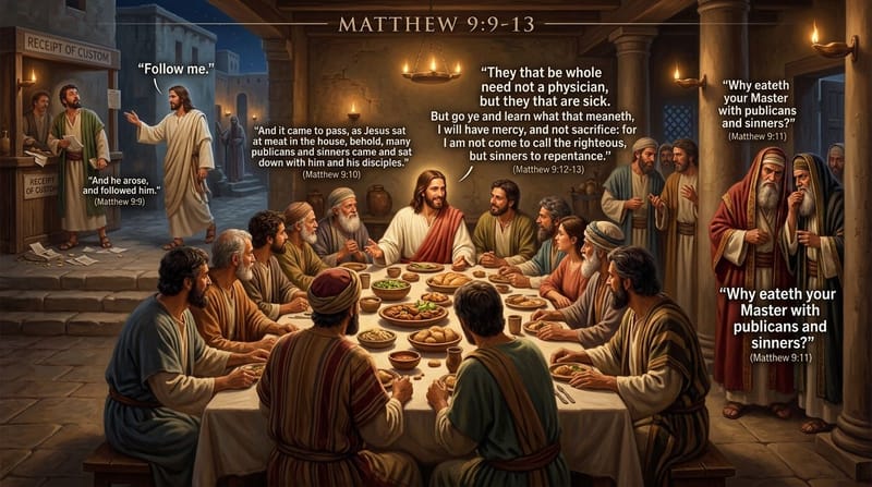 Like Matthew, God Wants You