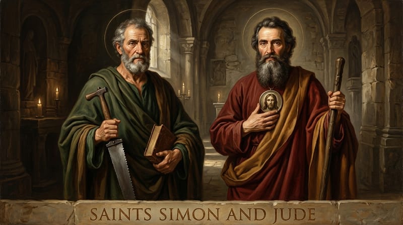 Celebrating Saints Simon and Jude, Apostles