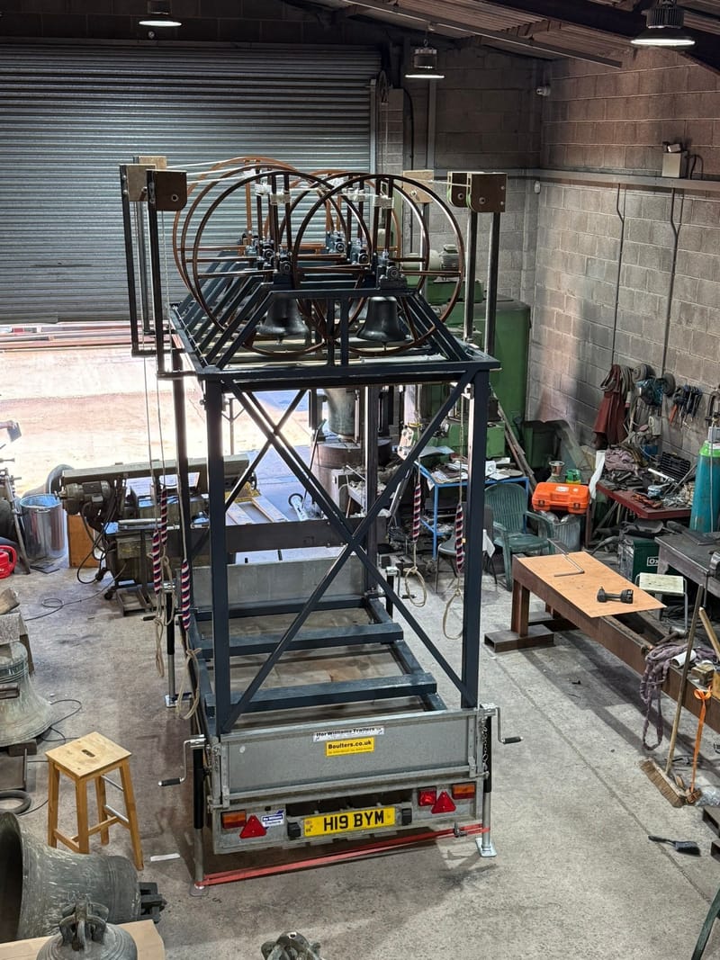 The Peals on Wheels Mobile Belfry, by Matthew Higby