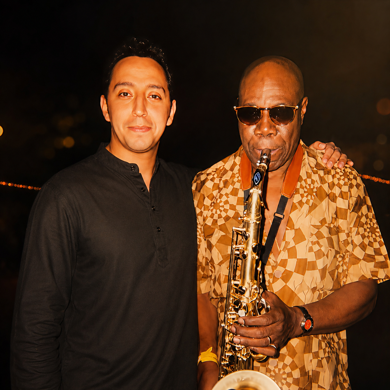 En compagnie de Maître Manu Dibango