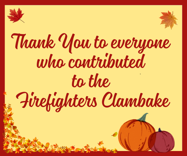 FIREMEN'S CLAMBAKE