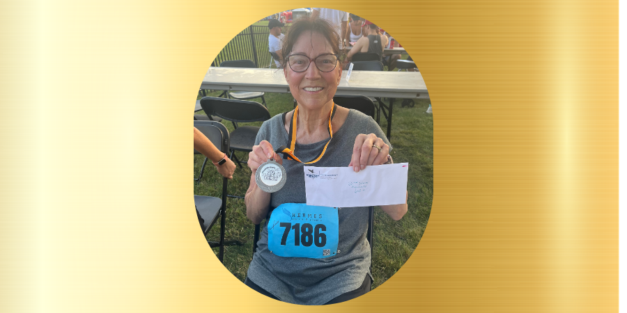 Mary Lou Bennett Takes 2nd Place at Mayor Alai's 5K Run!