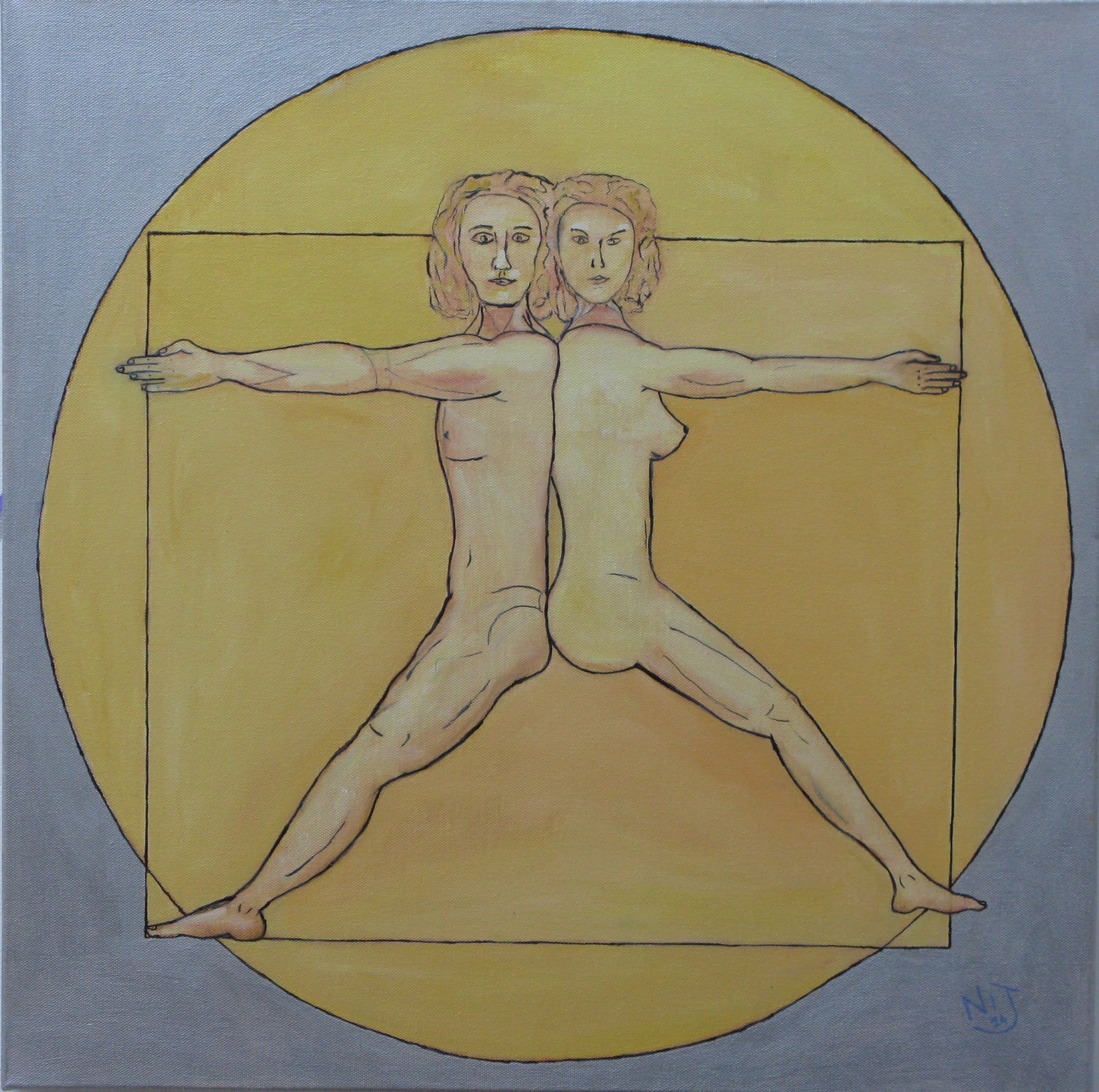 Vitruvian Couple