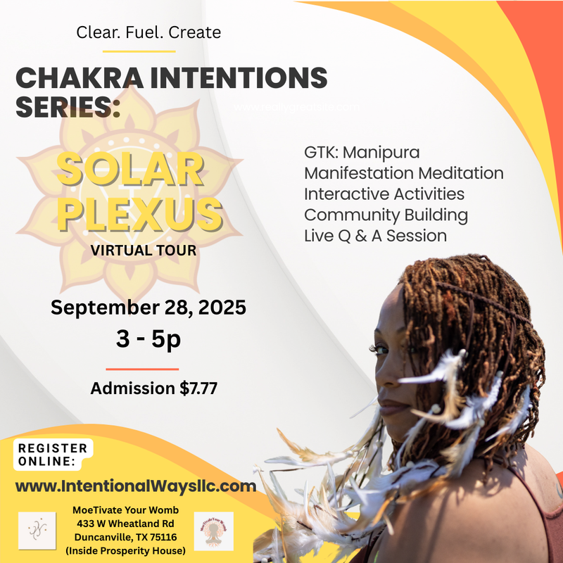 Chakra Intentions Series: The Solar Plexus Chakra