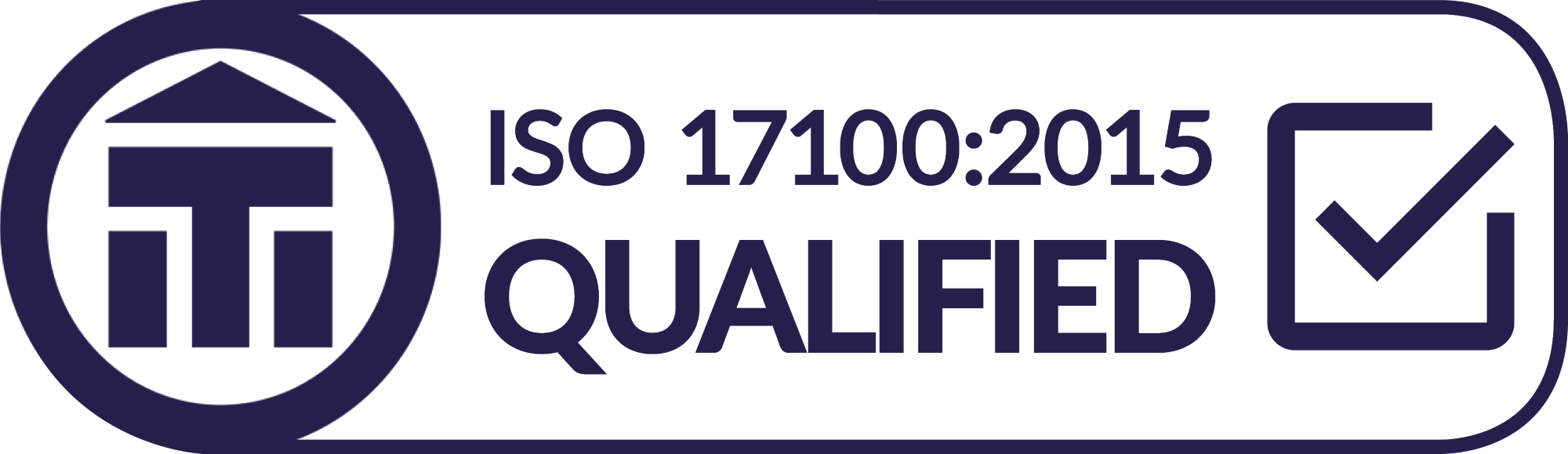 ISO 17100:2015 Qualified!