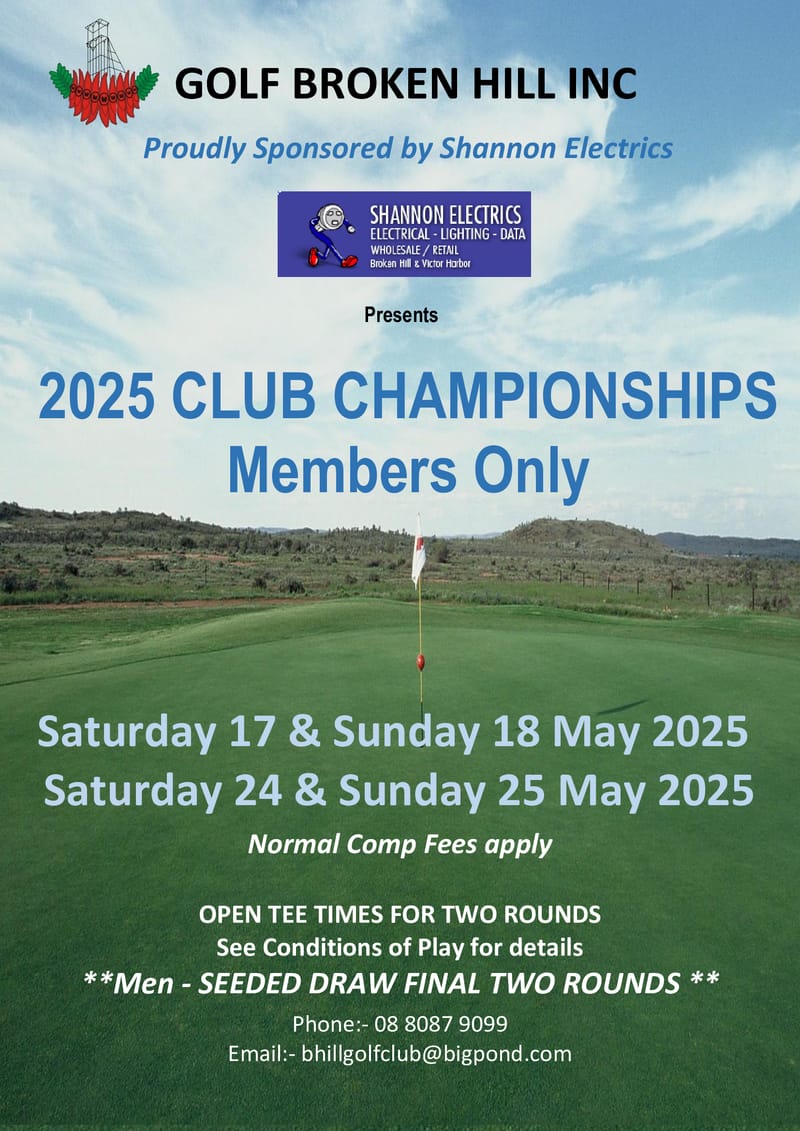 GBH Ladies and Men Club Championships 2025