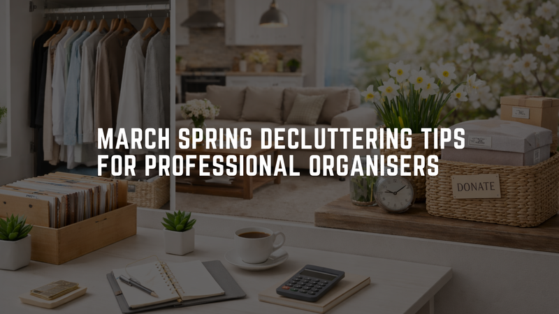 March Content Strategy for Professional Organisers