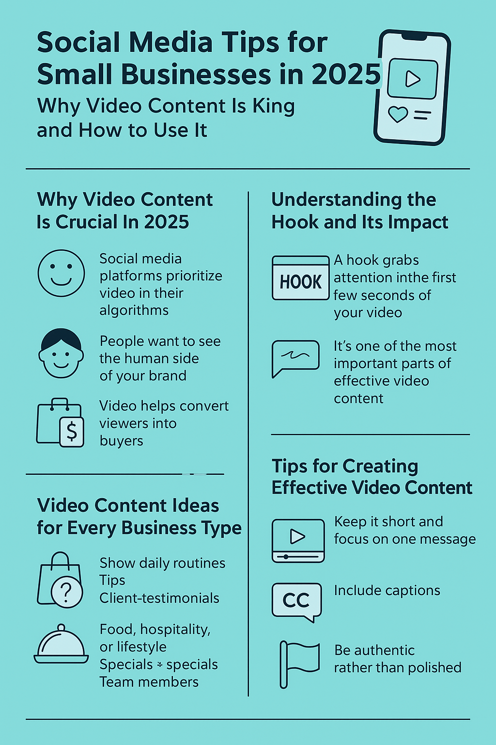 Social Media Tips for Small Businesses in 2025: Why Video Content Matters and How to Use It