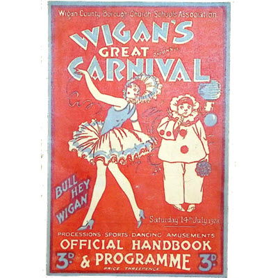 1928 - Wigan Great Carnival Programme
