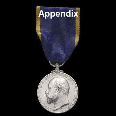 Honours Refused - Appendix