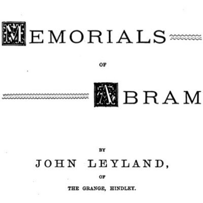 Memorials of Abram