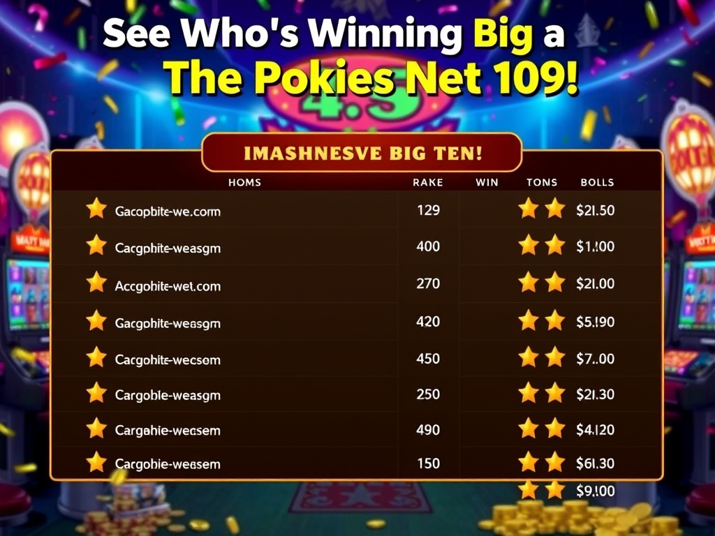 Australian Gamblers Win Big on ThePokies109