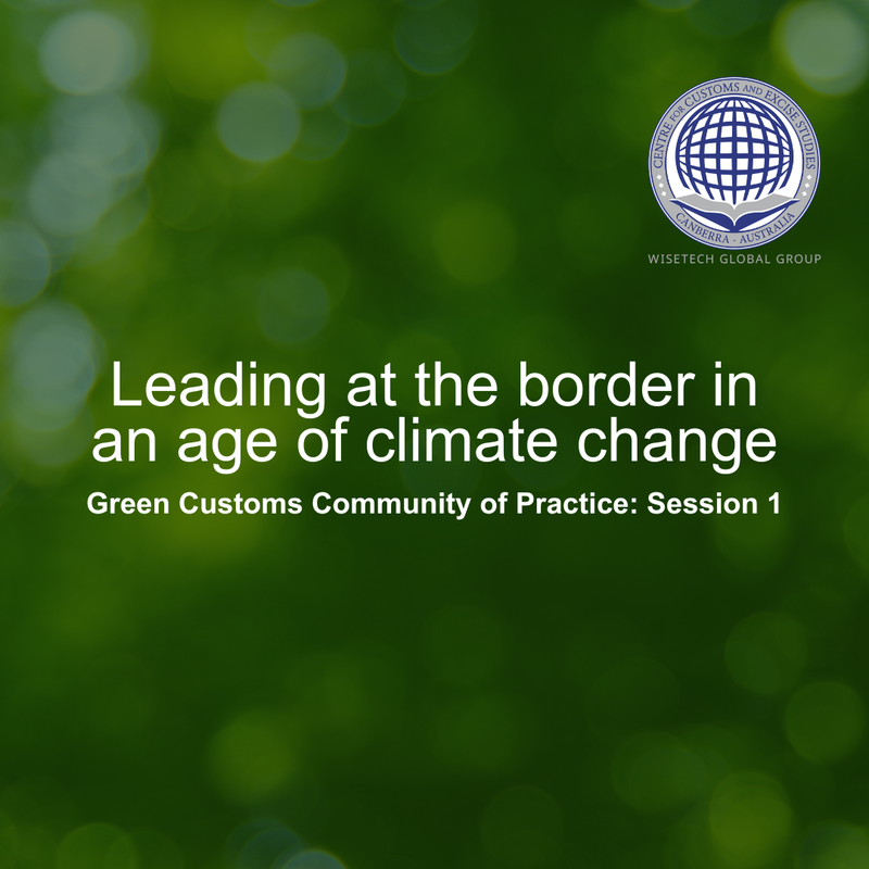 Green Customs Community of Practice
