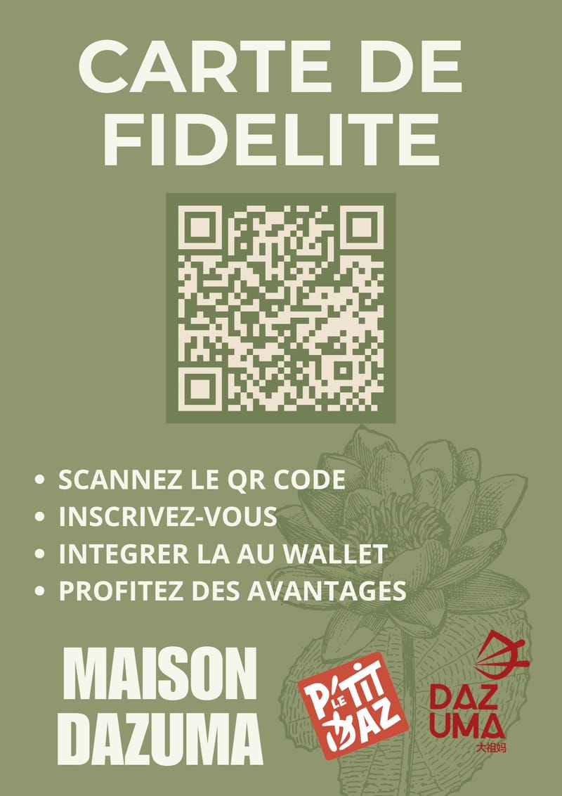 CARTE  DE FIDELITE