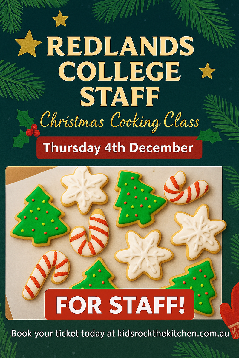 REDLANDS COLLEGE STAFF- CHRISTMAS CLASS