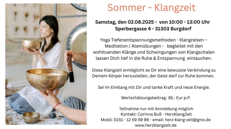 Sommer -Klangzeit
