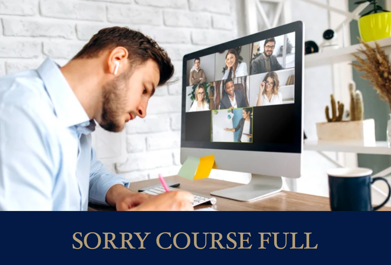 Live Online Training (Evening Course)