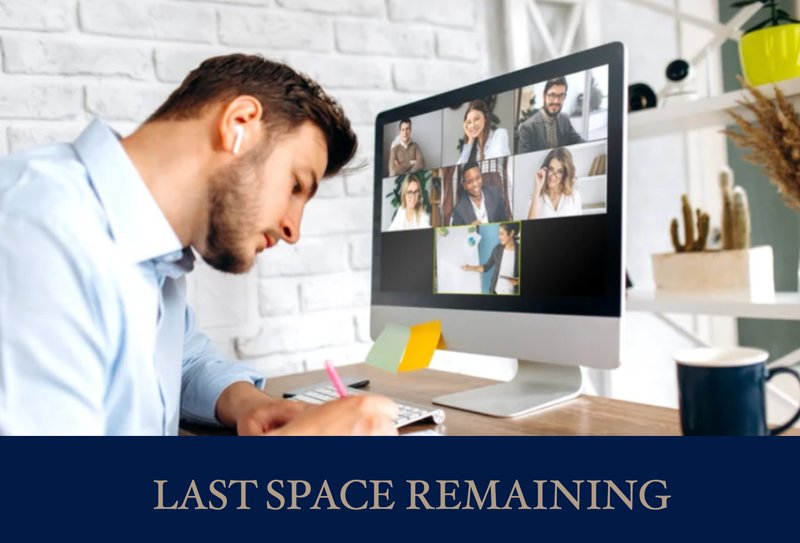 Live Online Wedding Course (Weekend Course)