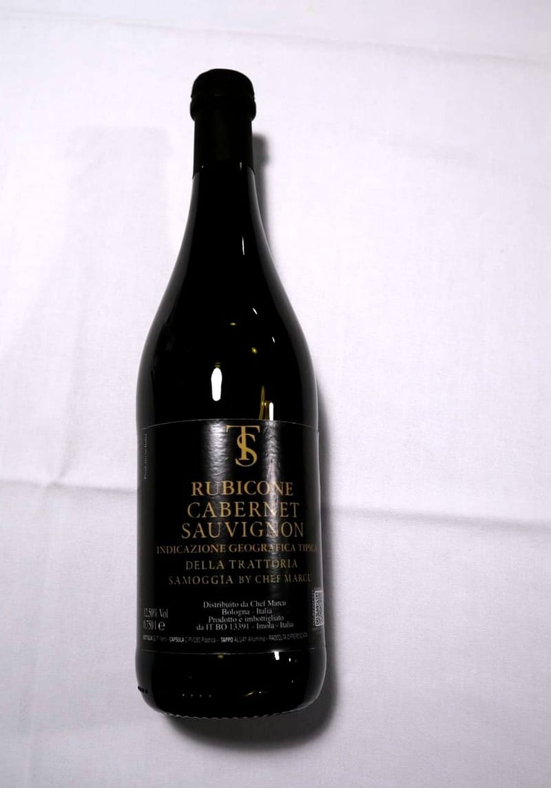 Rubicone Cabernet Sauvignon IGT  della Trattoria Samoggia by Chef Marcu