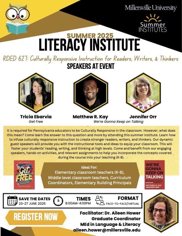 MillersVille University Educator Workshop