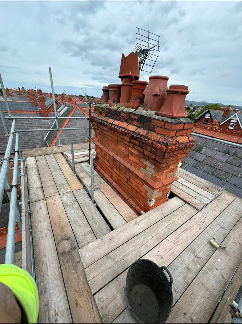 chimney scaffolds