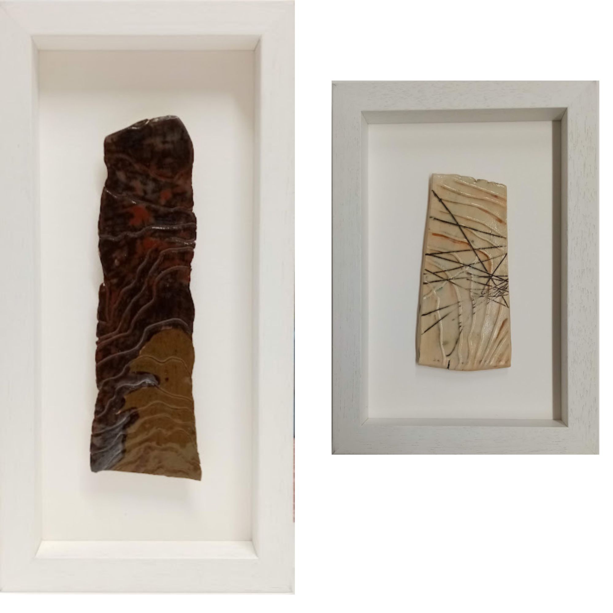 Landlines. landscapes in clay by Mags Dunne artist