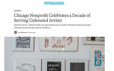 Chicago Nonprofit Celebrates a Decade of Serving Unhoused Artists