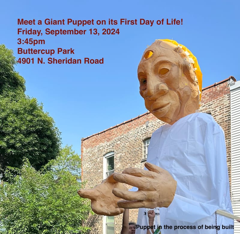 Red Line Service Special Event - Meet the Red Line Service Giant Puppet