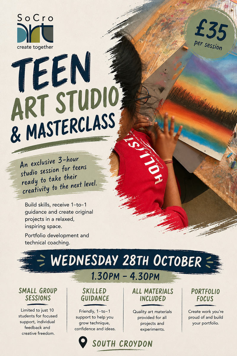 SoCro Art - Teens Art Workshops