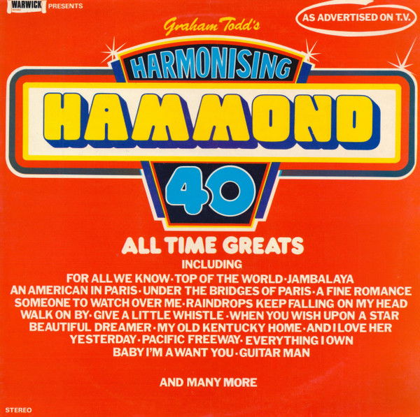 Harmonising Hammond (1975) - Graham Todd