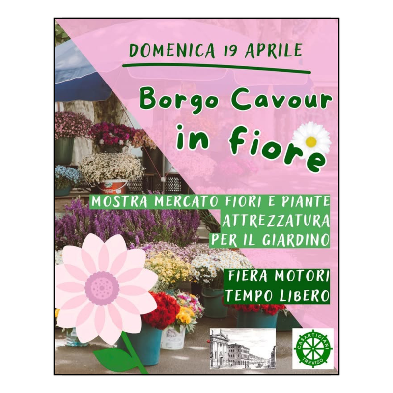 Borgo Cavour in Fiore
