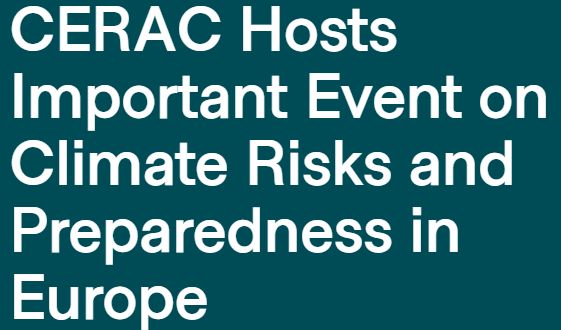 Understanding Climate Risks: Joining Forces for a More Resilient Europe