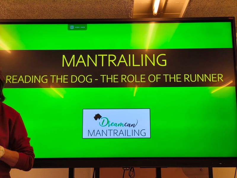 Mantrailing INBTI Seminar with Monica and Ernest