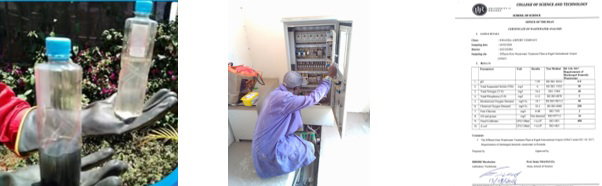 WASTE WATER TREATMENT-COMMISSIONING &TESTING