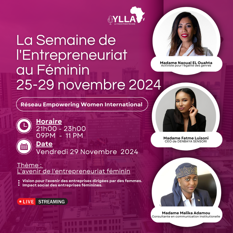 Women's Entrepreneurship Week Friday 29-11-2024