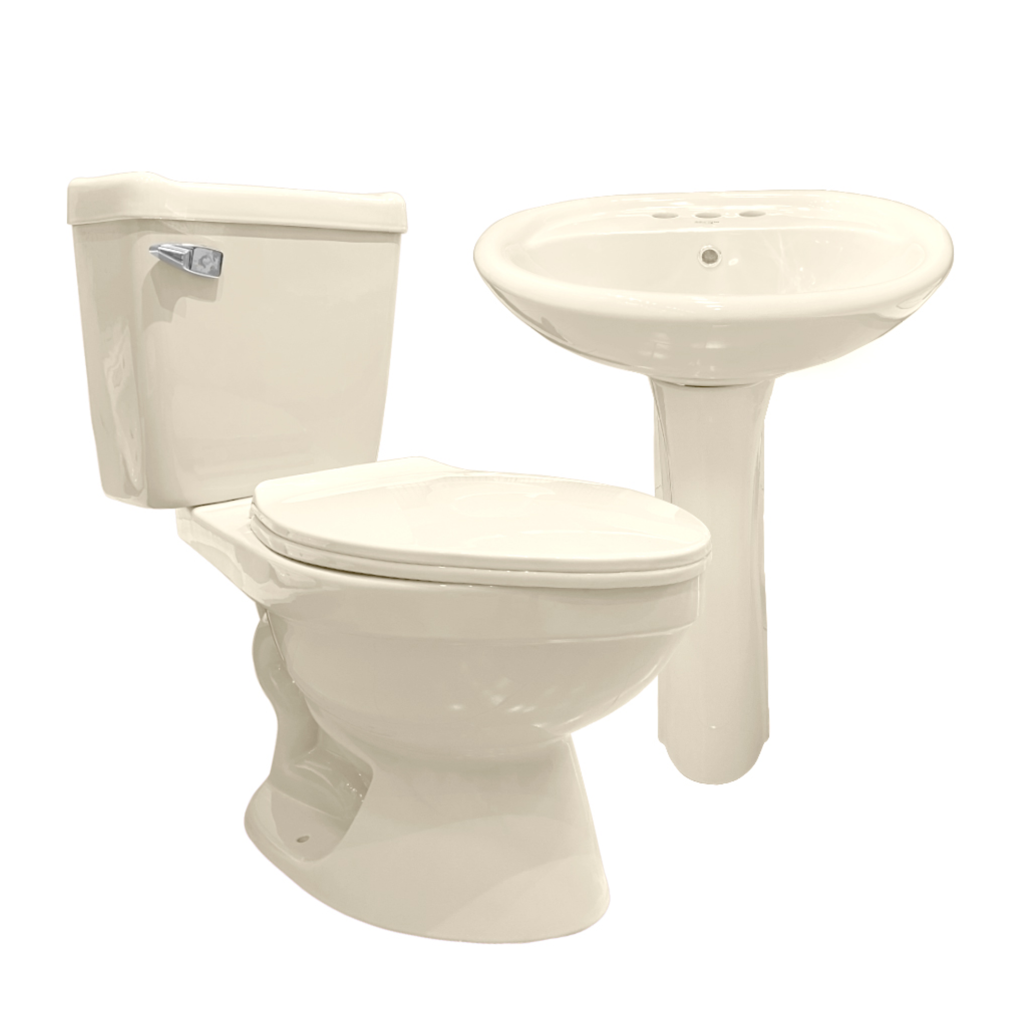 JUEGO DE BAÑO CREMA