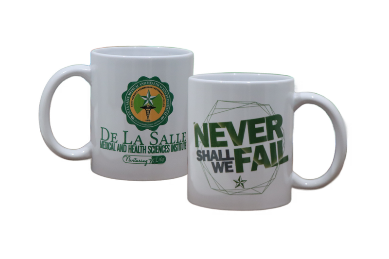 DLSMHSI Mug Never Shall We Fail