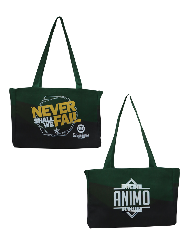 Never Shall We Fail Tote Bag