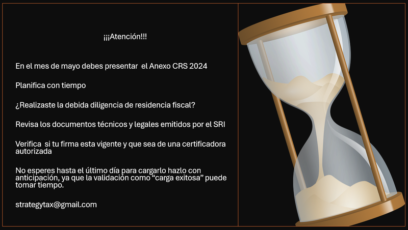 Capacitación virtual sobre Cumplimiento Anexo CRS 2024