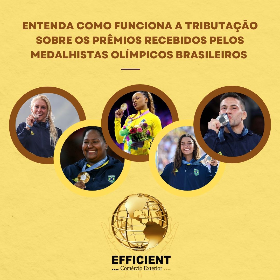 ENTENDA COMO FUNCIONA A TRIBUTAÇÃO SOBRE OS PRÊMIOS RECEBIDOS PELOS MEDALHISTAS OLÍMPICOS BRASILEIROS