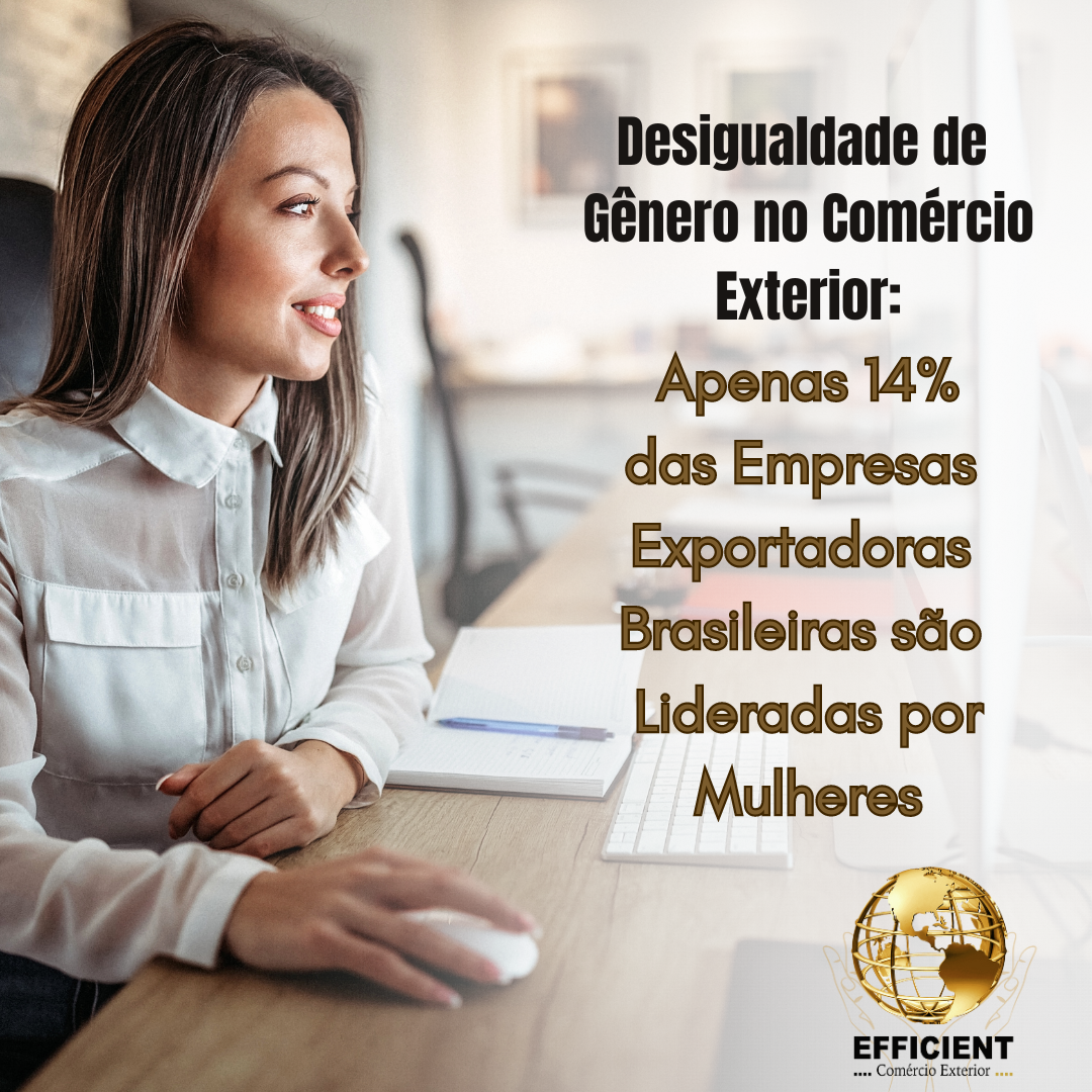 Desigualdade de Gênero no Comércio Exterior: Apenas 14% das Empresas Exportadoras Brasileiras São Lideradas por Mulheres