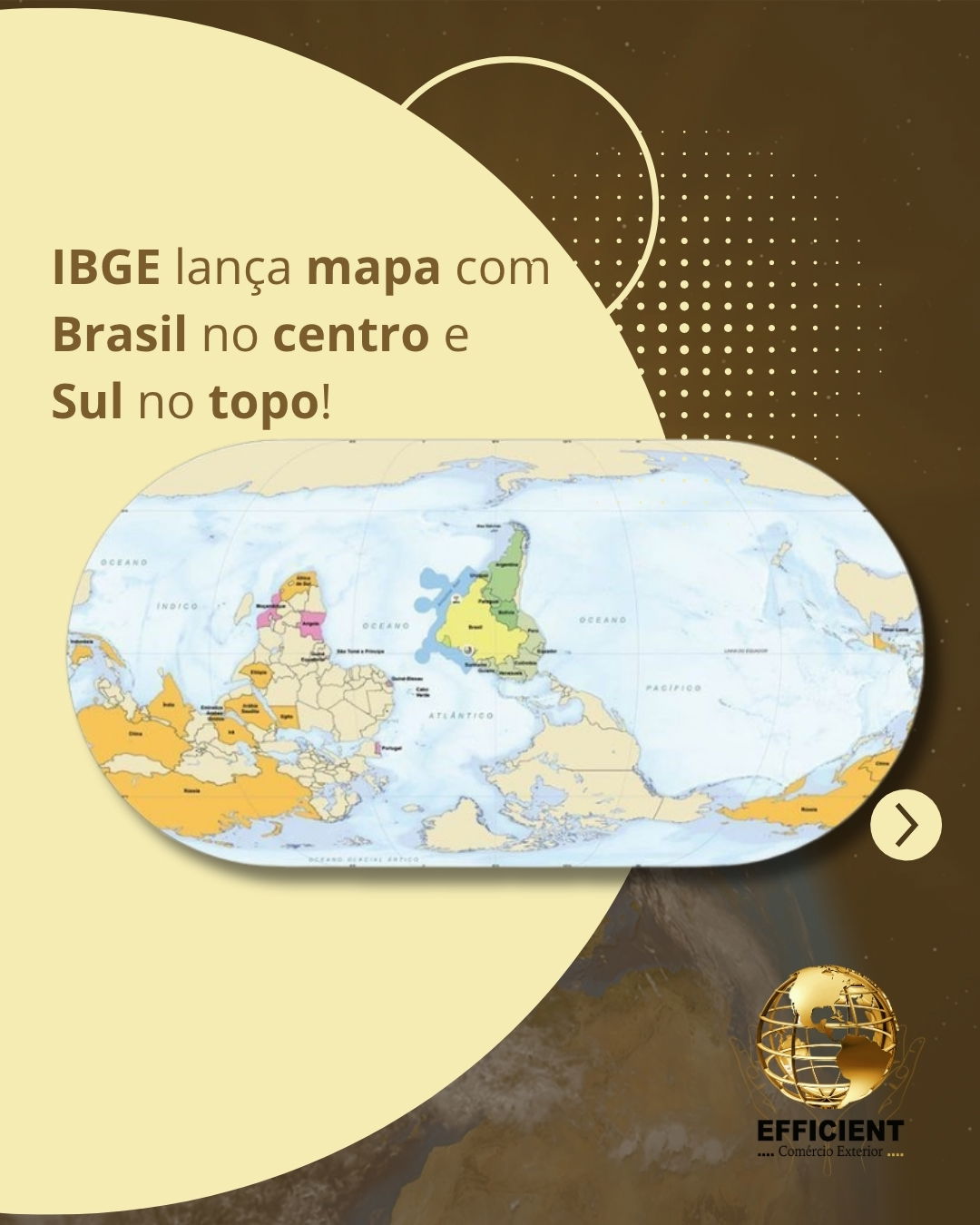 Diferentes Perspectivas de Mapa-Múndi: Uma Nova Visão Apresentada pelo IBGE
