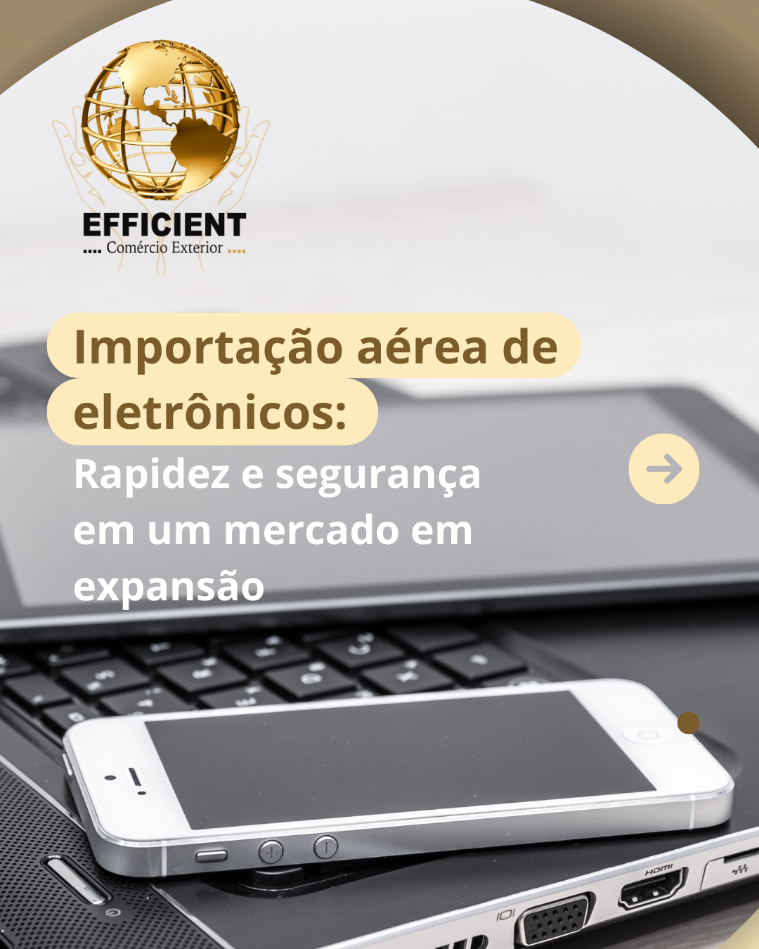 Importação aérea de eletrônicos: rapidez e segurança em um mercado em expansão