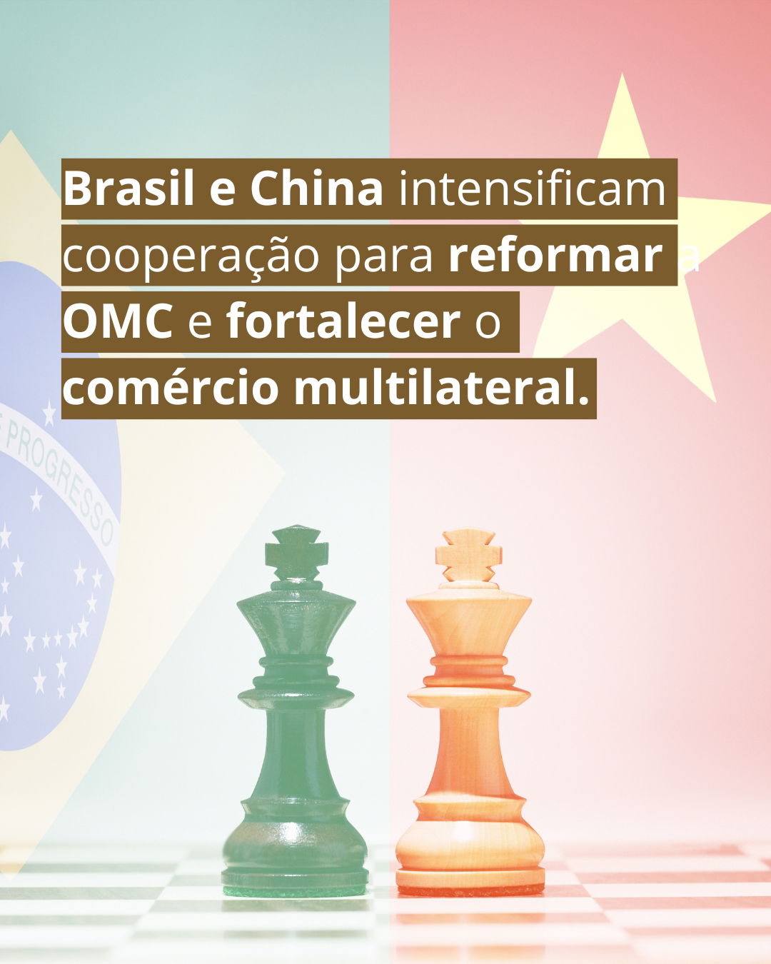 Brasil e China se unem para impulsionar reforma na OMC