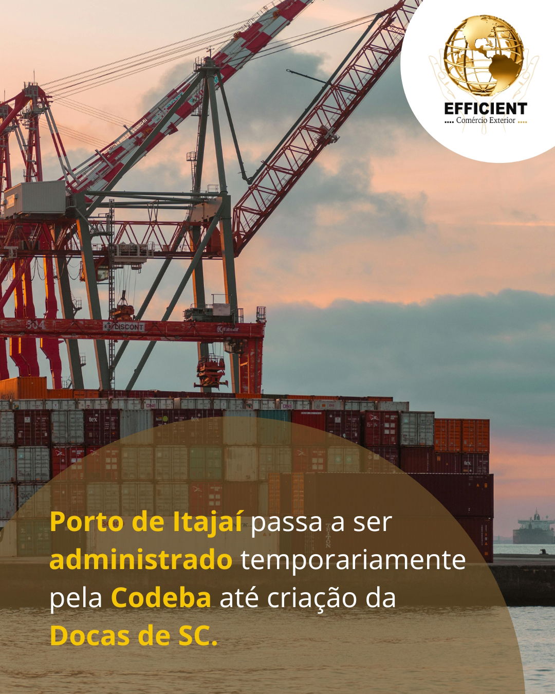 Porto de Itajaí Sob Nova Gestão!